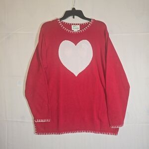 Red Heart Sweater
